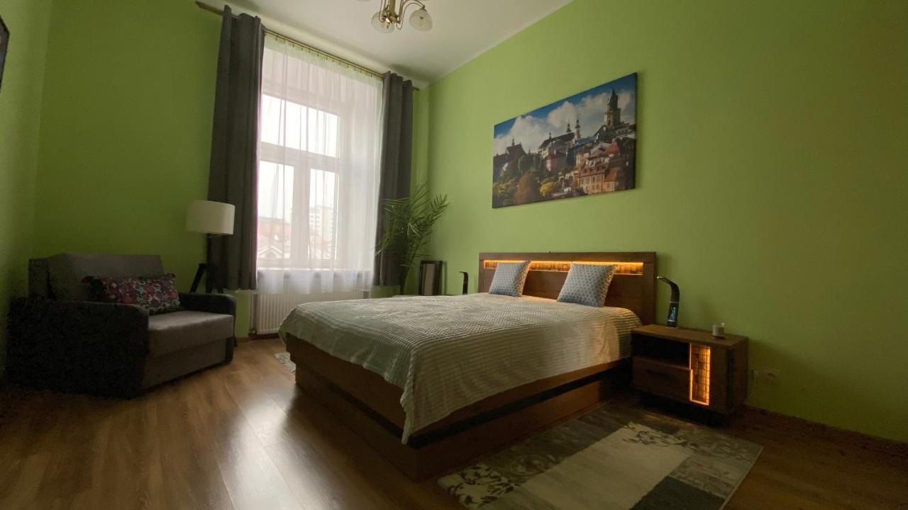 Lublinbnb - Exclusive Family Apartment ------ In The Heart Of Lublin -------------------------------- Bedroom & Living Room & Kitchen Εξωτερικό φωτογραφία